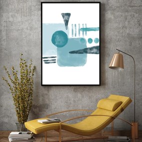 Poster - Abstracție pictată (A4)