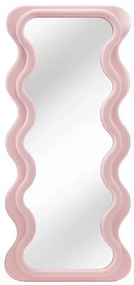 Oglinda de perete design modern CURVY 160cm, roz A-43162 VC