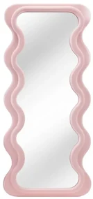 Oglinda de perete design modern CURVY 160cm, roz A-43162 VC
