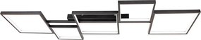Brilagi - Plafonieră LED SHIFT/42W/230V 4000K 47,5x122 cm neagră
