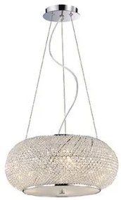 Suspensie moderna 6 becuri E14 PASHA 082158 IDEAL LUX