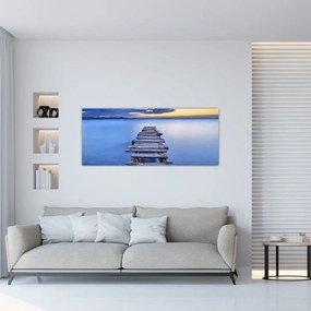 Tablou - Ponton, Zadar, Croația (120x50 cm)