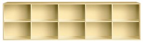 Bibliotecă galben-deschis suspendată 220x61 cm Mistral – Hammel Furniture