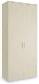 Dulap înalt SimpleOffice 80 x 40 x 180 cm, mesteacăn