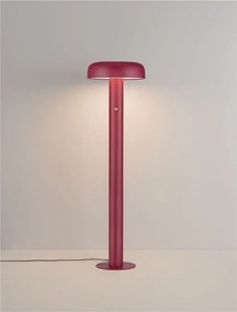 Lampadar LED 3000K NOELIA bordeaux