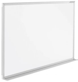 Tablă magnetică Magnetoplan cu suprafață ceramică 90 x 60 cm, albă