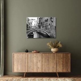 Tablou pe sticlă - Vedere din Veneția (70x50 cm)