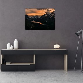 Tablou - Lac între munți (70x50 cm)