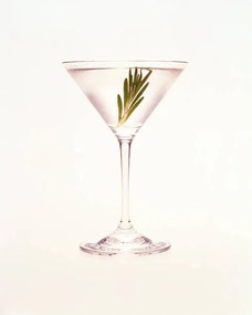 Fotografie Martini with sprig of rosemary, Jonathan Kantor Studio