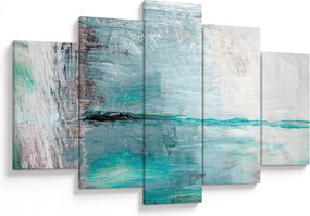 Tablou - pictură abstractă în ulei (150x105 cm)
