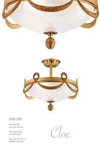 Aplica de perete LUX design clasic realizata manual Cloe
