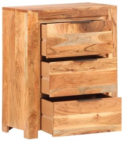 320216 vidaXL Servantă, 59x33x75 cm, lemn masiv de acacia