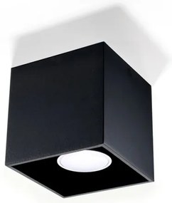 Plafonieră QUAD 1 1xGU10/40W/230V negru