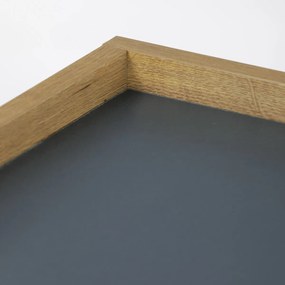 Masă de conferință cu margine și bază perimetrală,100 x 60 x 39 cm