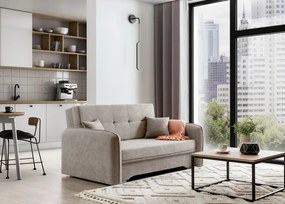 OFERTA Canapea extensibila 2 locuri LAINE, bej II calitate