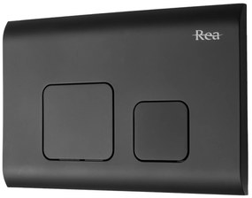 Cadru Set incastrat pentru vas WC cu buton F Black