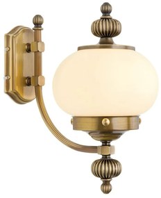 Aplica de perete stil clasic Nostalgie up alama antique/champagne