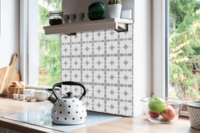 Plăcile de vinil Cercuri geometrice gri