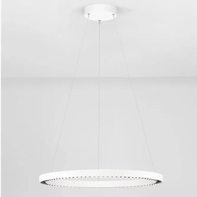 Lustra suspendata LED design circular DEOS alb NVL-9030895