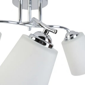 Lustră aplicată PAFOS 3xE27/15W/230V crom lucios