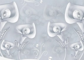 Tablou - Flori de perle (70x50 cm)