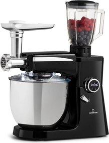 Klarstein Renata Rossa, robot de bucătărie, 3 în 1 2000 W / 2,7 PS, 10 litri, oțel inoxidabil, fără BPA