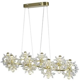 Lustra LED suspendata cristal design lux elegant BELLE