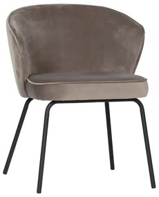 Set de scaune de sufragerie bej 2 buc. tapițat Admit – WOOOD