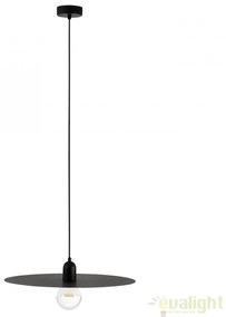 Pendul design modern minimalist PLAT negru 68145