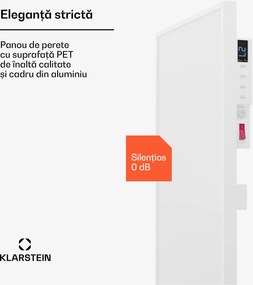Klarstein Wonderwall Air Art Smart 320, încălzitor cu infraroșu, 30 x 100 cm, 320 W, aplicație