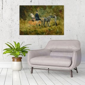 Tablou - Henri de Toulouse-Lautrec, The Trap, reproducere (90x60 cm)