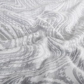 Lenjerie de pat din jacard Colorado gri, 140 x 200cm, 70 x 90 cm