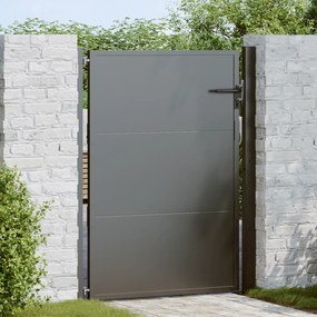 vidaXL Poartă de grădină, Poartă de grădină 105x200 cm oțel Corten