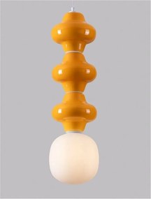 Pendul ceramic design modern CHIC portocaliu