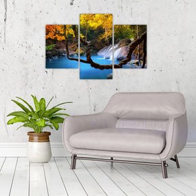 Tablou - Cascade din Asia (90x60 cm)