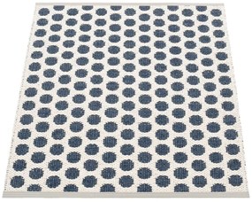 Covor pentru exterior și interior albastru închis 70x90 cm Noa Dark Blue – Pappelina