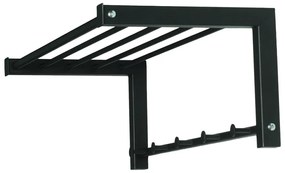 Cuier de perete negru din metal 78,5 cm Bergum – Spinder Design