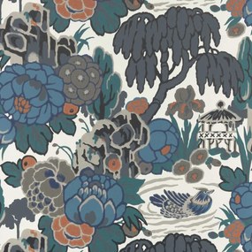 Tapet Mandarin Garden, Ink, 1838 Wallcoverings, 5.3mp / rola