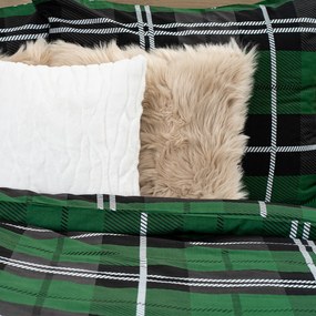 Lenjerie de pat din bumbac 4Home Green Classic,160 x 200 cm, 70 x 80 cm, 160 x 200 cm, 70 x 80 cm