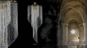 Lustra, Pendul Cristal Bohemia Exclusive diam.50cm POEMA CE