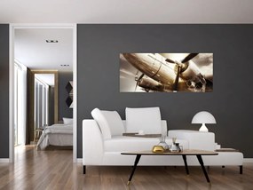 Tablou - Avion (120x50 cm)