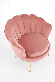 Fotoliu Amorinito velvet roz
