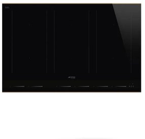 Plita incorporabila cu inductie Smeg SIM6864R, 80 cm latime