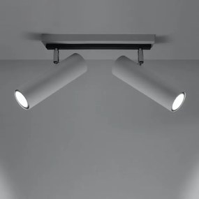 Spot DIREZIONE 2xGU10/40W/230V alb