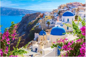 Tablou - Santorini, Grecia (90x60 cm)