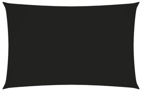 Parasolar, negru, 2x5 m, tesatura oxford, dreptunghiular Negru, 2 x 5 m