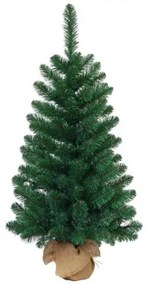 Decoratiune Craciun, brad cu suport iuta, 60 cm