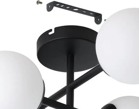 Eglo 902094 - Plafonieră LED aplicată pentru baie CASTROVIDO 4xG9/4,2W/230V IP44 neagră