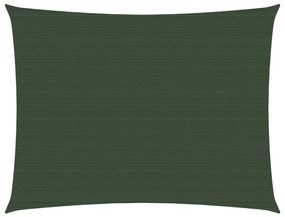 Parasolar, verde inchis, 2x3 m, HDPE, 160 g m  ²