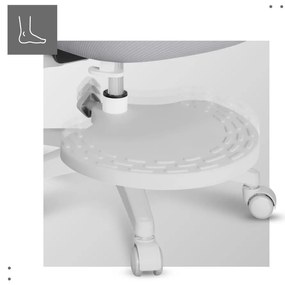 Scaun pentru copii Journey 5 (alb + gri). 1087582